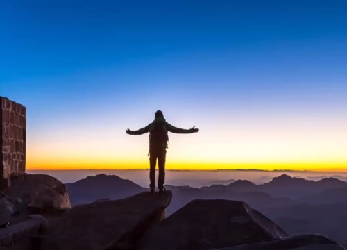 From Sharm: Mount Moses Trekking, Sunrise & Monastery Visit Private
